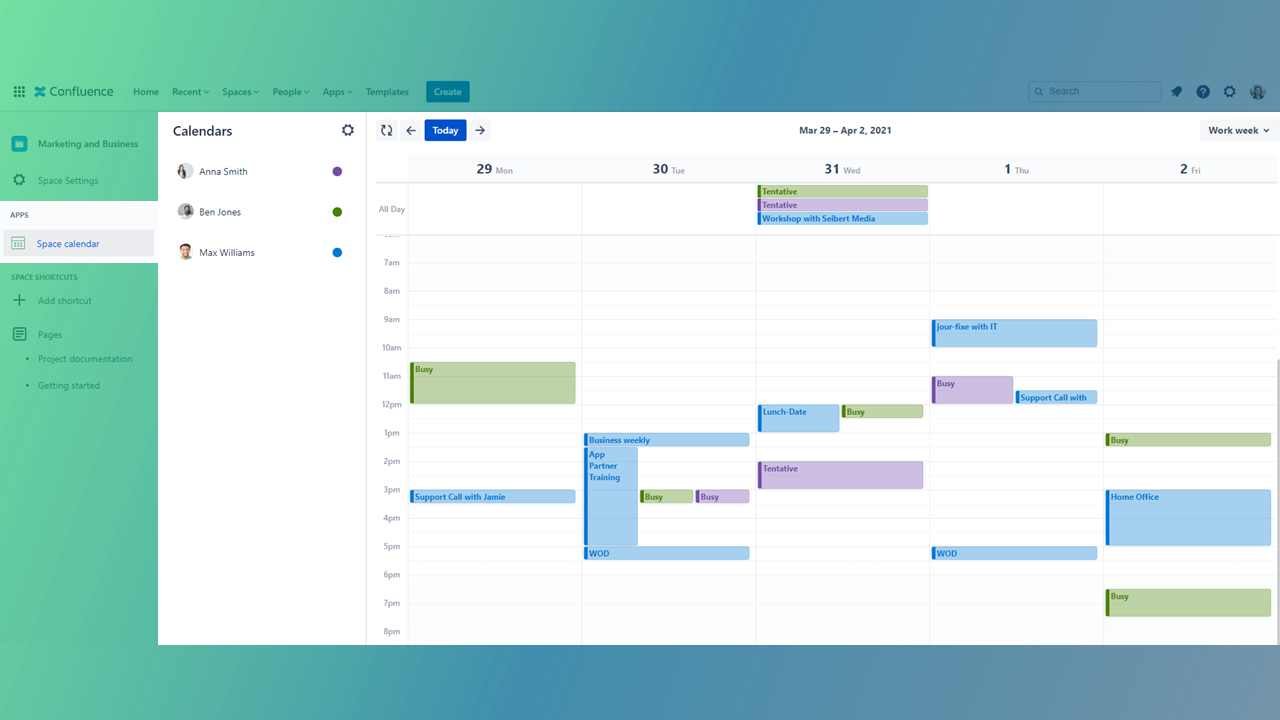 Add Outlook calendars to Confluence spaces 2.png